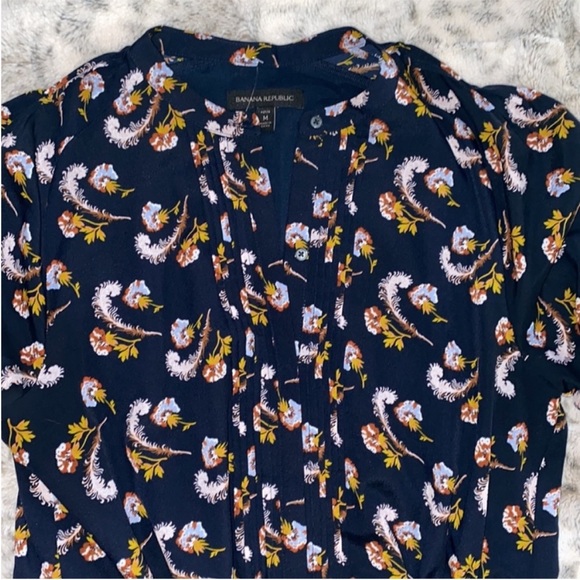 Banana Republic floral print dress MP boho - Picture 5 of 5